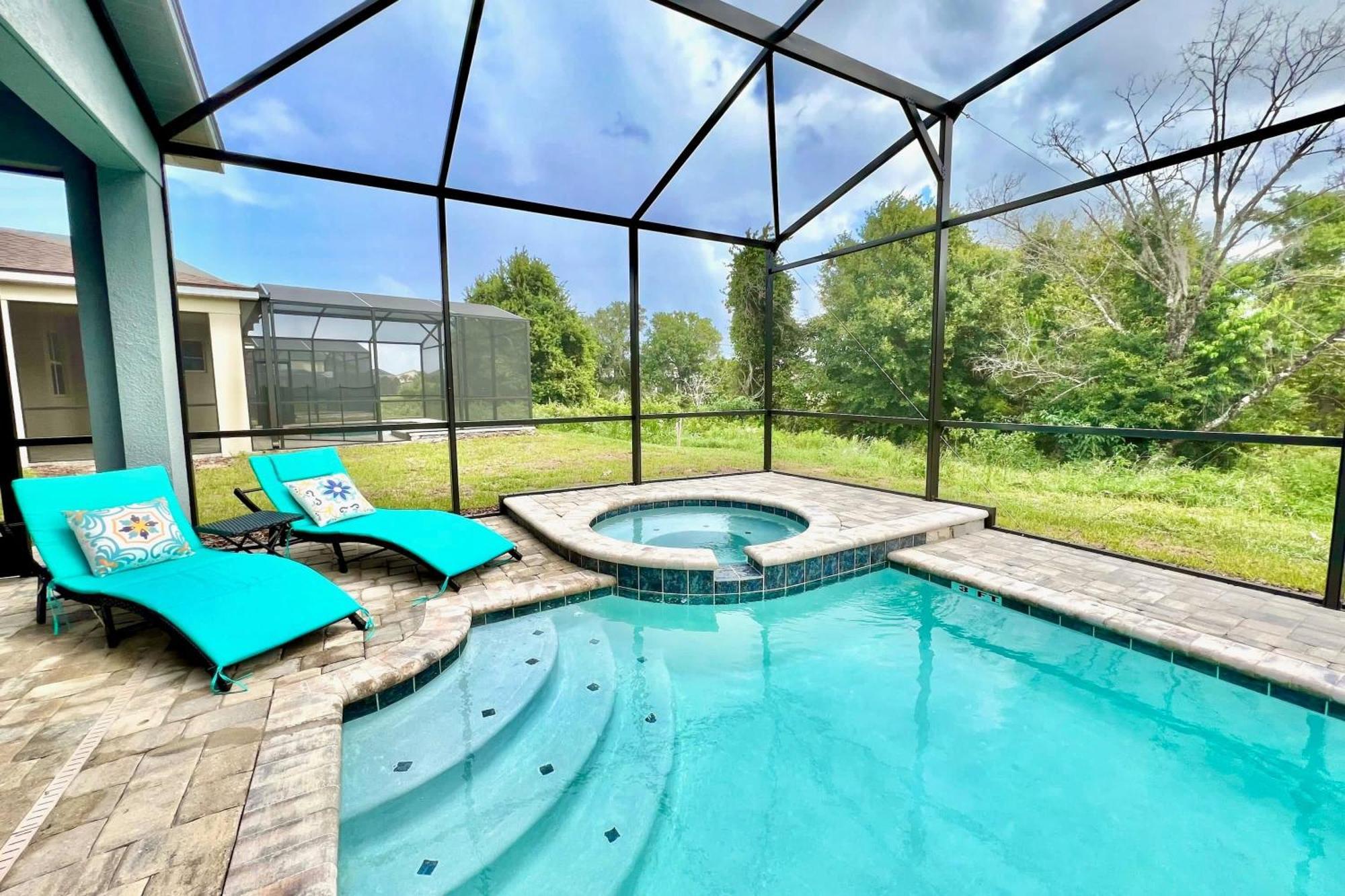 Stunning Rare Lake Front 7Br Holiday Home - Sleeps 14 - Pool, Hot Tub, & Games! Orlando Kültér fotó